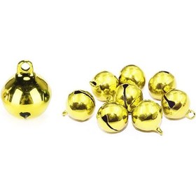 Resim Metal Çıngırak Zil 1 Cm 2000 Adet Gold 