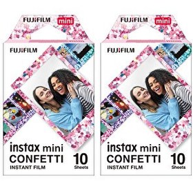 Resim Fujifilm Instax Mini Confetti 10x2 Film Seti 