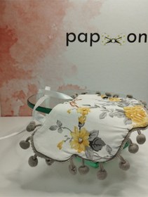 Resim Papyonbebek0 Mama Önlüğü Ponponlu - Çok Renkli - Organik & El Yapımı - E2003000000356 