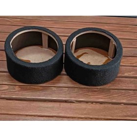 Resim Pozart 16CM Mdf Bezli Midrange ve Hoparlör Yükseltme Kabini 1takım (2ADET) 