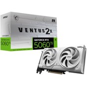 Resim Msı Geforce Rtx 5060 Tı 16g Ventus 2x Whıte Plus Gddr7 128b Dx12 Pcıe 5.0 X16 3xdp 1xhdmı Ekran Kartı 