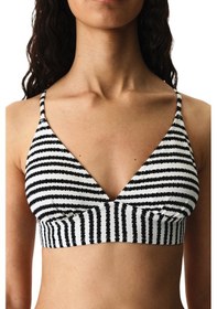 Resim Penti Renkli Ringel Bralet Bikini Üstü 
