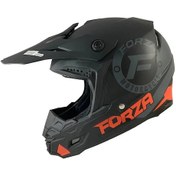 Resim Mts Pro N601 Forza Kross Motosiklet Kaskı Siyah - Turuncu 