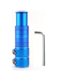 Resim Chuangyinshop Mtb Gövde Yükseltici Ayarlanabilir Bisiklet Fork Gövde Uzatma Anahtarlı Mavi Mavi 