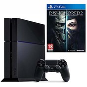 Resim Playstation 4 Oyun Konsolu 500GB Orjinal Kol The Dishonored 2 PS4 Oyun Hediye (Teşhir) Sony