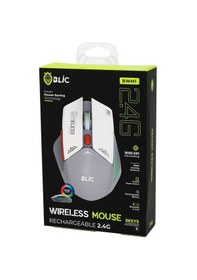 Resim Beyaz Kablosuz Mouse 2.4g 10m Distance Wireless - Kablosuz 1600dp Diğer 