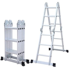 Resim Packtech Alüminyum Akrobat Çok Amaçlı Merdiven 