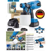 Resim Böhrer V598 Çift Akülü 1.8 MM Profesyonel Boya Püskürtme İlaçlama Makinesi 
