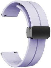 Resim Gpack Havit M9034 ile Uyumlu Silikon Mıknatıslı Ayarlanabilir Kordon, Lila 