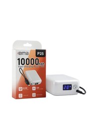 Resim Eıma P25 10000 Mah Powerbank 22.5w Hızlı Şarj, Led Göstergeli Beyaz 