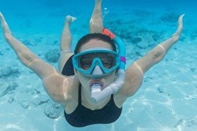 Resim Bestway Spark Wave Maske Şnorkel Set Yeşil 