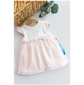 Resim Babymod Kalpli Yazlık Kısa Kollu Bebek Elbise 