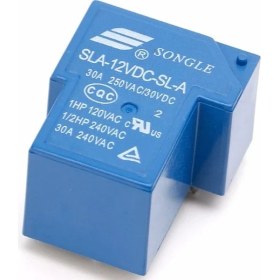 Resim Songle 12V 30A Röle 5-Pin 