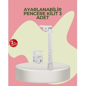 Resim Cam Pencere Açılma Kontrol Kilidi Kolay Montaj 3’lü 