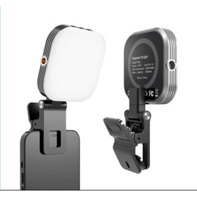 Resim Asfal Magsafe Uyumlu 3 Renkli Selfie Işığı Telefon ve Laptop Işığı Vlog Yayın ve Video İçin Mini Led Işık 