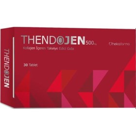 Resim Thendojen Kollajen İçeren Takviye Edici Gıda 500 mg 30 Tablet 