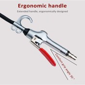 Resim Jokmae Araç Temizleme İçin Yüksek Basınçlı Hava Üfleyici: 26 Inç, 360 Döner Nozul 