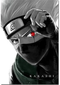 Resim Anime Naruto Kakashi Hatake Action Duvar Posteri - Çerçevesiz - 50x70 