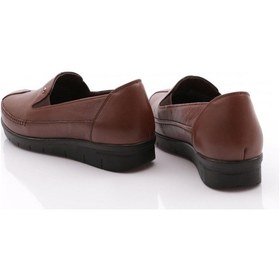 Resim Dgn 1001 Kadın Comfort Ayakkabi Taba 