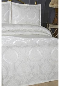 Resim Çeyiz Diyarı Ravon Şönil Çift Kişilik Yatak Örtüsü 230x250 Cm Krem Krem 