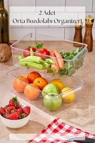 Resim 2 Li Buzdolabı Organizeri & Buzdolabı Düzenleyici 4,5 lt 