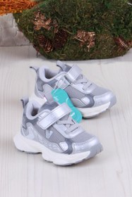 Resim VICCO 346.P25Y.202 Gümüş Tag Hafif Rahat Kız Çocuk Ayakkabı 