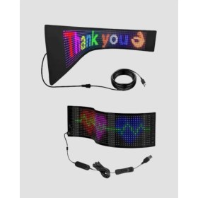 Resim AyrStore Akıllı LED Matrix Panel – USB Bağlantılı, Kaydırmalı Yazı ve Animasyon Desteği 