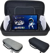 Resim ERGONOW Carrying Case for PS5 Portal Remote Player, Hard Shell Protective Travel Case for Playstation Portal, Scratch Resistant Portable Built-in Mesh Pocket 