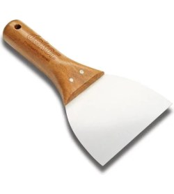 Resim Aslanoğlu Store Dekor 001 Macun Ispatulası 6 cm Ahaşap Saplı 