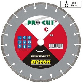 Resim Procut 51163 C beton Serisi Elmas Testere 300 Mm 
