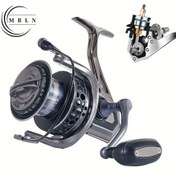 Resim 1 Adet MBLN 8000-12000 Tüm Metal Gövdeli Balıkçılık Makinesi - Tuzlu ve Tatlı Su İçin Uygun, Uzun Mesafe Atış, Hafif Alüminyum Alaşımlı Makara, Ergonomik Sap, Büyük Oyun Balıkları için Dayanıklı Metal Yapı, Şık Metalik Kaplama | Pürüzsüz Makine Tasarımı 