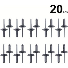 Resim Hightower 20 Adet Bmw Mini Çamurluk Kapama Kelepçesi Kör Perçin Tespit Klipsi 