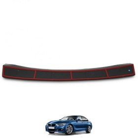 Resim Bmw F30 Uyumlu Yedek Parça Sd Arka Tampon Eşiği Koruma Parlak Siyah 2011-2019 