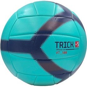 Resim Vt500 Dikişli Serve-trick Semi-pro Voleybol Topu 4 Astarlı Yumuş Turkuaz 