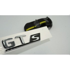 Resim Gt S Krom Siyah Logo Amblem Ürün 