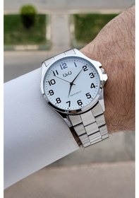 Resim Q&q Qqıste11 Erkek Kol Saati Gümüş 