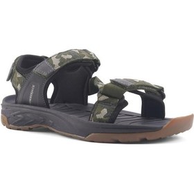 Resim Lumberjack Sega 4fx Haki Comfort Casual Anatomik Spor Sandalet Haki 