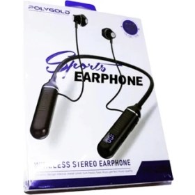 Resim Pika Polygold PG-100 Type-C Şarjlı Bluetooth Kulaklık – Boyun Askılı, Uzun Pil Ömürlü, Mikrofonlu 