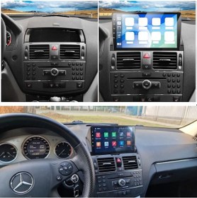 Resim Mercedes C Serisi W204 Android Multimedya Sistemi 2-32 Myway 2006-2011 9" 