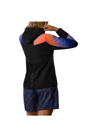 Resim Mizuno Active Alpha Kadın Kapüşonlu Yağmurluk Siyah / Çok Renkli Çok Renkli 