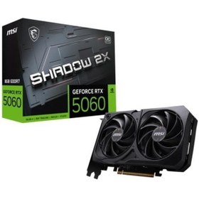 Resim Msı Vga Geforce Rtx 5060 8g Shadow 2x Oc 8gb Gdrr7 Dx12 128b 3xdp/1xhdmı 