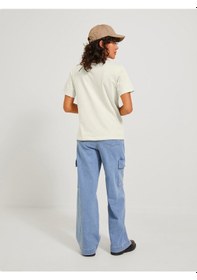 Resim Jack&jones Jjxx Oversize Minimalist Kadın Tişört - Kısa Kol Kemik 