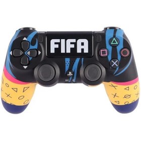 Resim Rekabet Cafe Ps4 Uyumlu Dualshock (A KALİTE) Kablosuz Kumanda FİFA SARI 