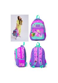 Resim Coral High Pembe Yeşil Unicorn Ve Prenses İlkokul Okul Sırt Çantası Ve Kalemlik Seti 