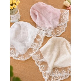 Resim Emk Shop Güpür Detaylı Bohem Taç Bandana 