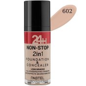 Resim Pastel Profashıon 24H Non-Stop 2in1 Foundatıon & Concealer 602 