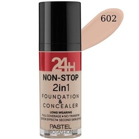 Resim Pastel Profashıon 24H Non-Stop 2in1 Foundatıon & Concealer 602 