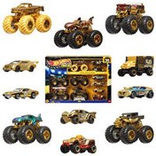 Resim Hot Wheels Monster Trucks Bigfoot Trophy Şampiyonları Araba ve Kamyon Çoklu Arabalar 