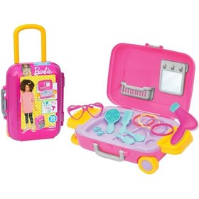 Resim Dede Barbie Güzellik Set Bavulum 