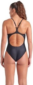 Resim Solid Swimsuit Lightdrop Back B Kadın Siyah Yüzücü Mayosu 005909500 